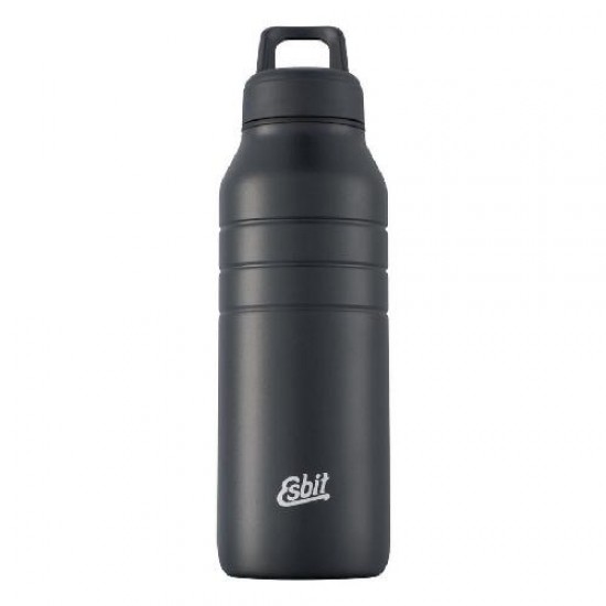 Бутылка для воды Esbit Majoris DB680TL-DG, черная, 0.68 л