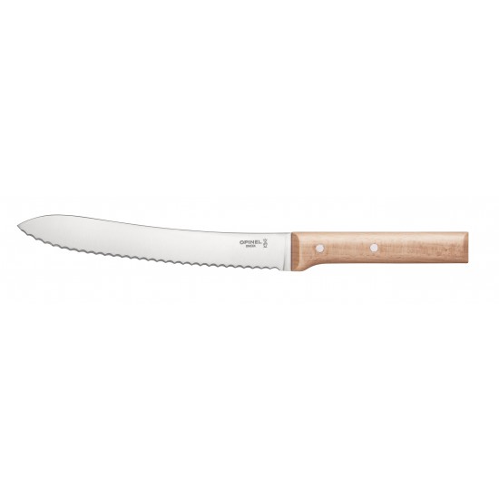 Нож для хлеба Opinel №116, деревянная рукоять, нержавеющая сталь, 001816