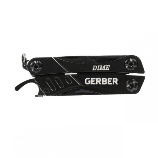 Мультитул Gerber Tactical Dime Micro Tool, черный, блистер, (1003728)