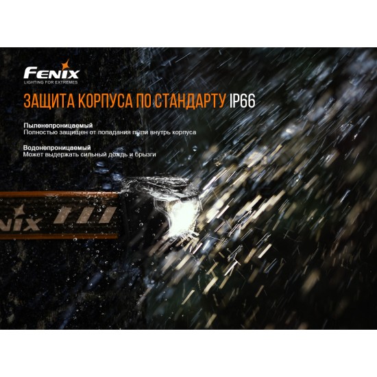 Налобный фонарь Fenix HL18RW черный