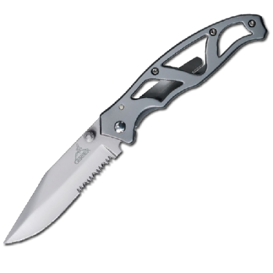 Нож Gerber Paraframe Pckt Folding 1 DP SE, серрейторное лезвие, блистер, (1013968)