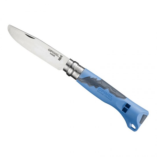 Нож складной Opinel №7 Outdoor Junior, синий