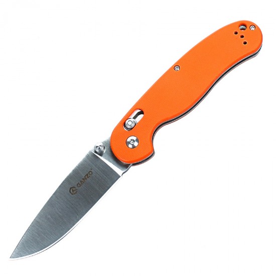 Нож складной Ganzo G727M оранжевый