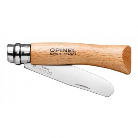 Нож складной Opinel №7 My First Opinel, дерево, блистер, дисплей. 001696