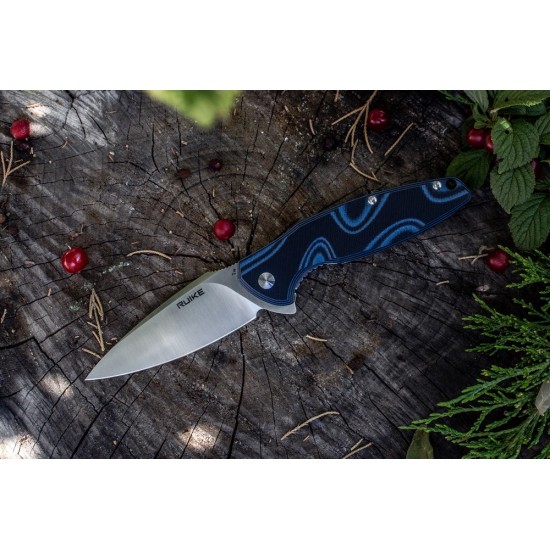 Нож складной Ruike Fang P105 черно-синий Нож складной Ruike Fang P105 черно-синий