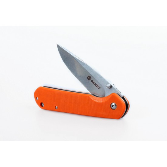 Нож складной Ganzo G6801 оранжевый