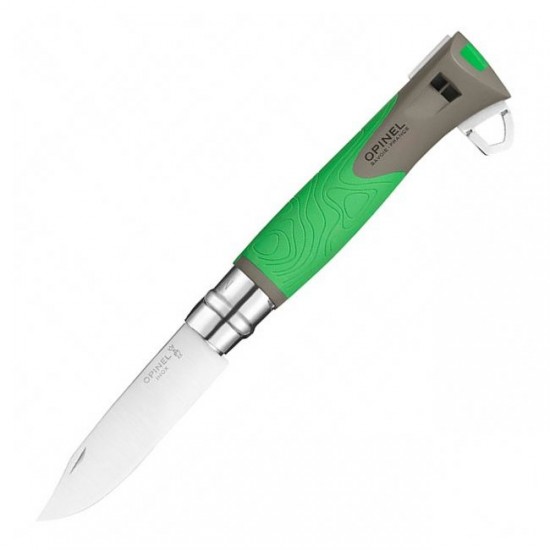 Нож складной Opinel №12 Explore, зеленый