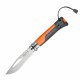 Нож складной Opinel №8 Outdoor, оранжевый, блистер