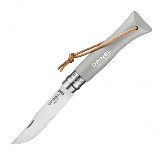 Нож складной Opinel №6 Trekking, нержавеющая сталь, серый