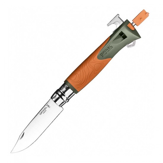 Нож складной Opinel №12 Explore, оранжевый Нож складной Opinel №12 Explore, оранжевый