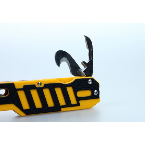 Нож складной Ganzo G735 черно-желтый