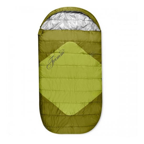 Спальный мешок Trimm Comfort DIVAN, зеленый, 195 R