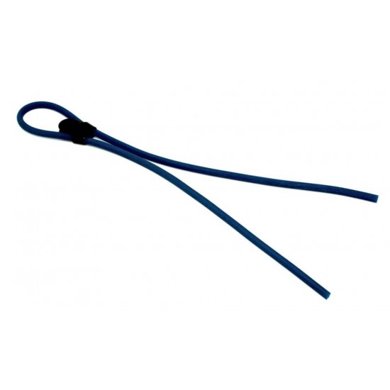 Шнурок для стрелковых очков из силикона премиум-класса синий Pyramex CORD 56 (длина 56 см)