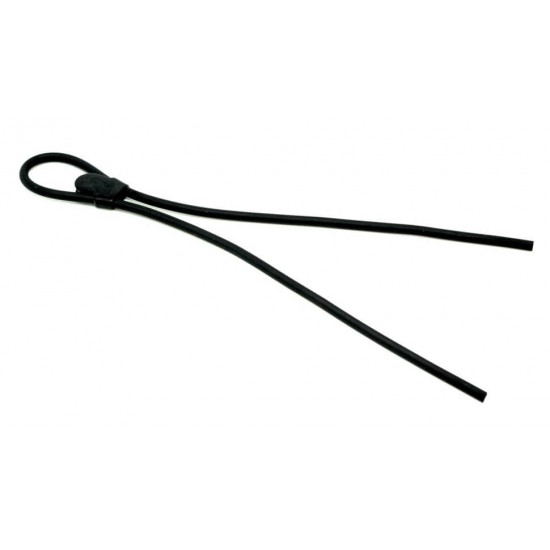 Шнурок для стрелковых очков из силикона премиум-класса черный Pyramex CORD 56 (длина 56 см)