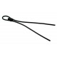 Шнурок для стрелковых очков из силикона премиум-класса черный Pyramex CORD 56 (длина 56 см)