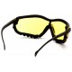 Очки Pyramex V2G GB1830ST (Anti-Fog, Diopter ready) желтые линзы 89% светопропускаемость