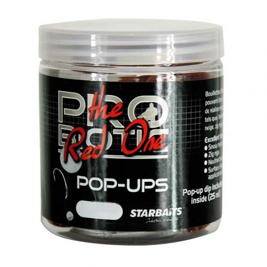 Бойлы плавающие Starbaits PROBIOTIC Red Pop Up 14мм 0.06кг