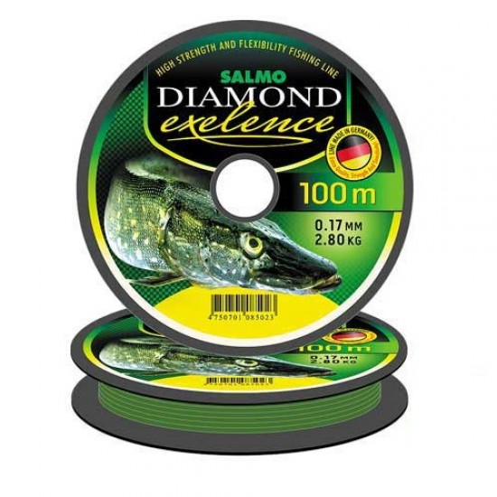 Леска монофильная Salmo Diamond EXELENCE 100/045