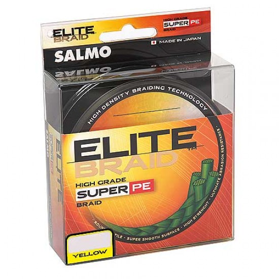 Леска плетёная Salmo ELITE BRAID Yellow 125/040