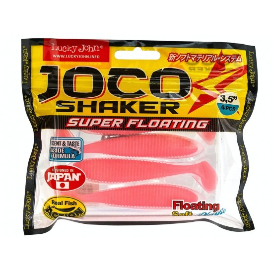 Виброхвосты съедобные Lucky John Pro Series JOCO SHAKER 3.5in (08.89)/F05 4шт.
