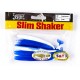 Виброхвосты съедобные искусственные Lucky John Pro Series SLIM SHAKER 4in (10.00)/T69 6шт.