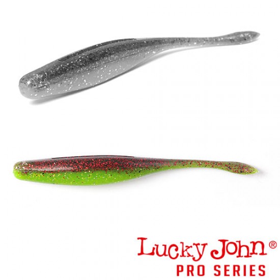Виброхвосты съедобные Lucky John Pro Series WACKY HAMA STICK 3.5in (08.90)/T44 9шт.