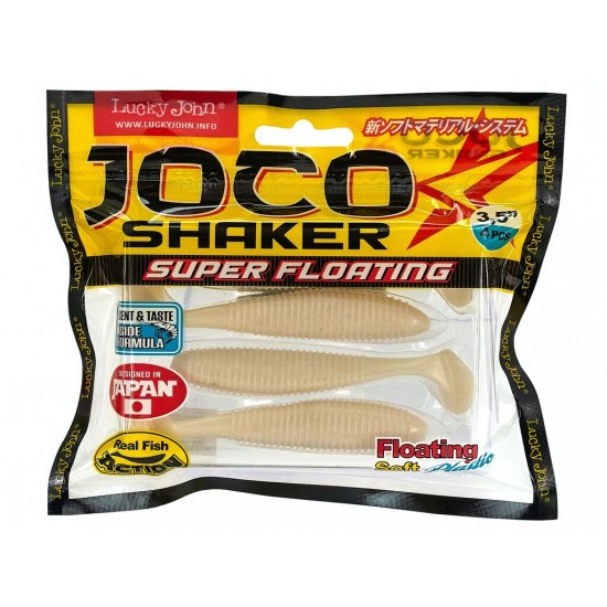 Виброхвосты съедобные Lucky John Pro Series JOCO SHAKER 3.5in (08.89)/F33 4шт.