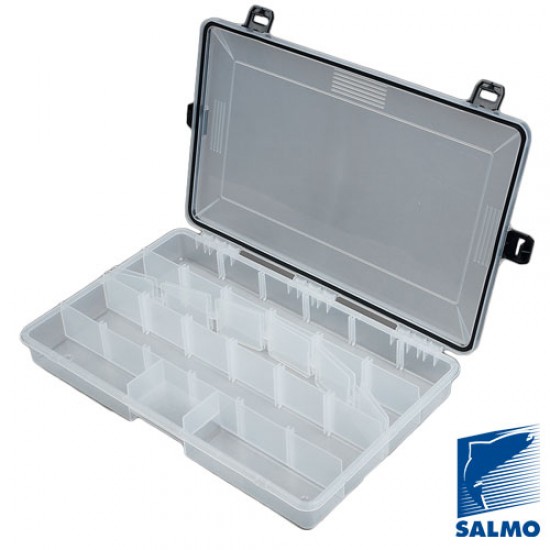 Коробка рыболовная водонепроницаемая Salmo WATERPROOF 360×230×52