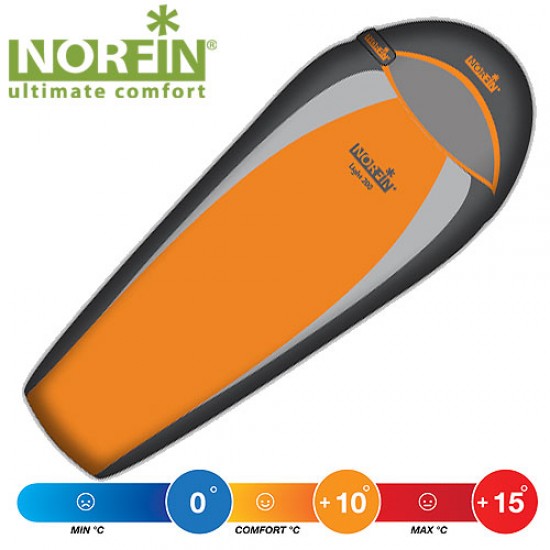Спальный мешок-кокон Norfin LIGHT 200 NS R