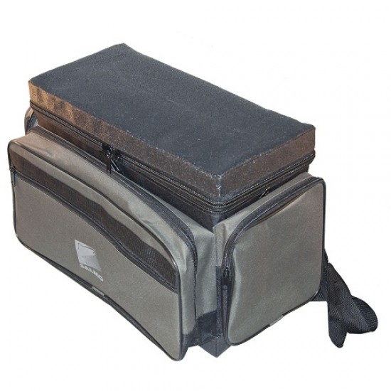 Ящик-сумка-рюкзак рыболовный зимний пенопластовый Salmo H-1LUX