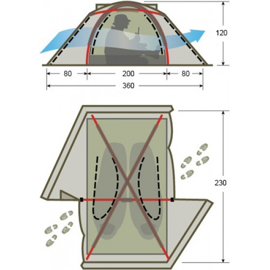 Палатка Tengu MK1.08T3