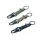 Брелок паракордовый для ключей (карабин/кольцо для ключей/огниво) Tramp TRA-236